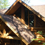 log home Roof lines