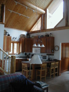 Kitchen, Cherry Cabinets