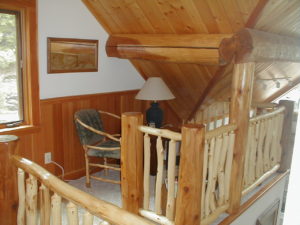 Little nook sitting area in loft
