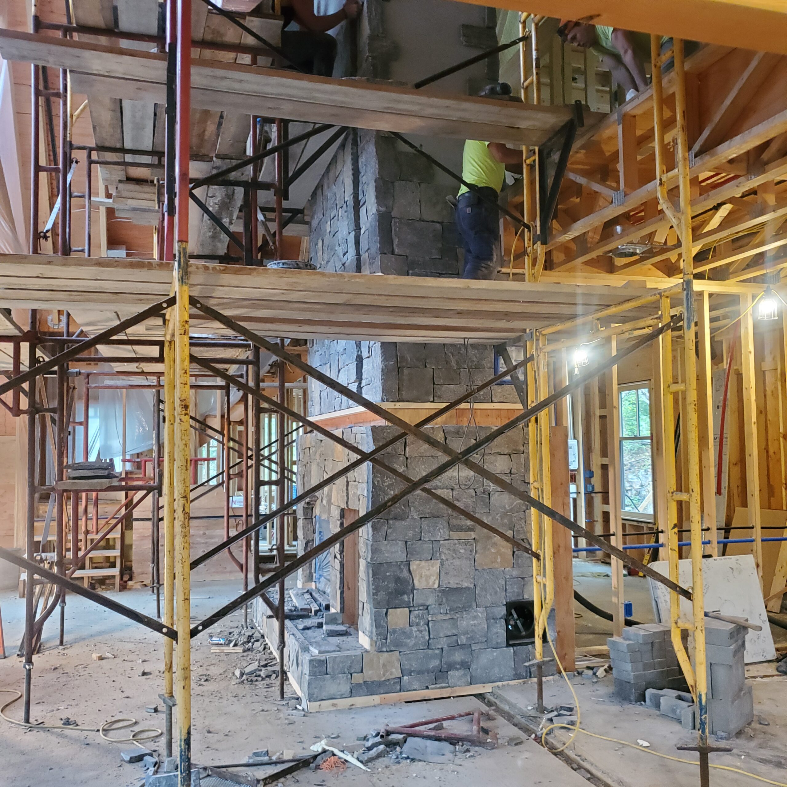 progress in the stone work (1) progress in the stone work (1)